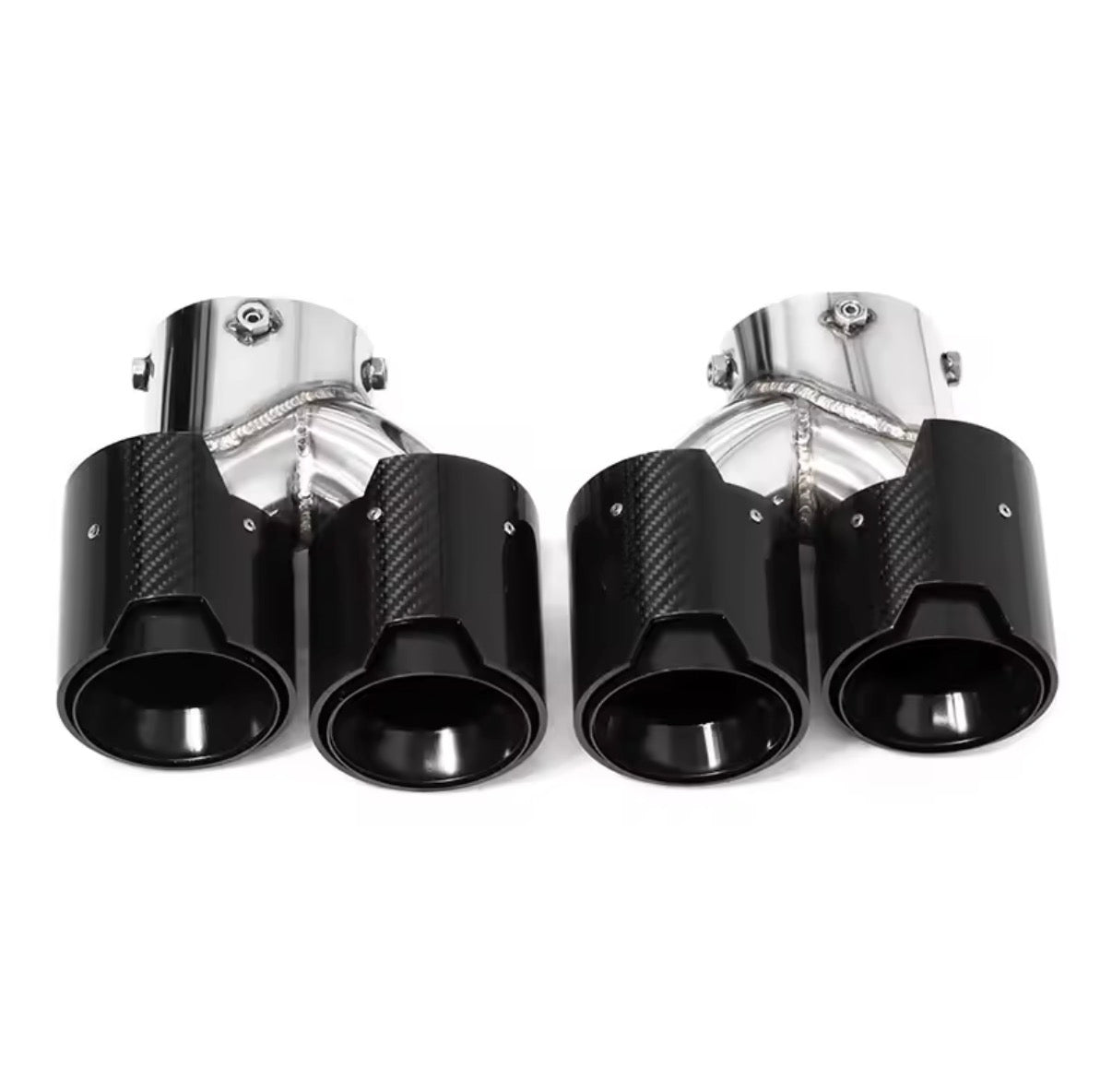 Quad Carbon Exhaust Tip