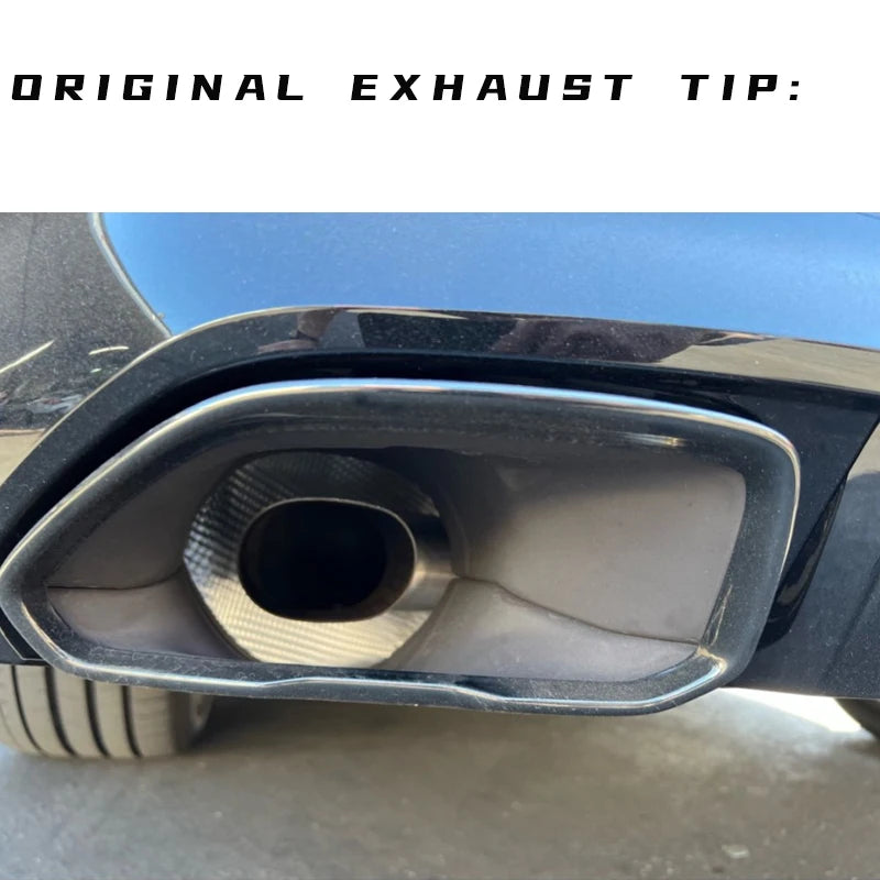 Quad Carbon Exhaust Tip